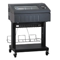 P8P10-0140-600 -  - Printronix P8010 Open Pedestal 1000LPM Line Printer – LP+/ANSI – Serial/USB – High Rear Tray – Low Tray